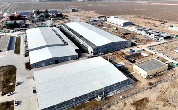 新疆智潤電子供應(yīng)鏈項目全力沖刺竣工目標